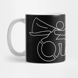 Super Access Man Outline Mug